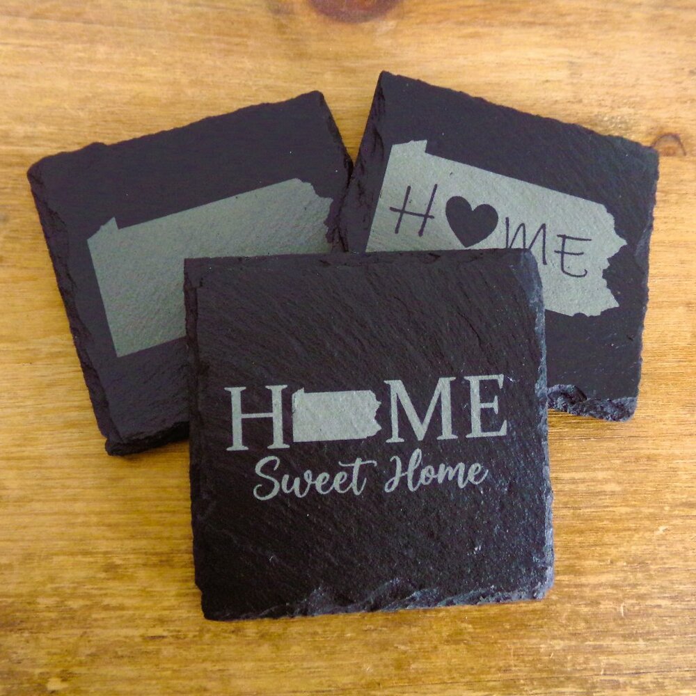 State Coasters (set of 4)